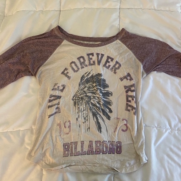 BILLABONG long sleeve graphic baseball tee - Picture 3 of 5